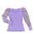 Blusa Manga Longa Infantil Menina Manga Tule, Manga Bufante ,Manga Princesa Blogueira Blogueirinha Mini Diva Canelada - Makarios Moda infantil
