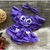 Romper/ Vestido Bolofofo. Body Mesversário Bolofofo Roxo Menina Temático Lookinho Festa Blogueirinha Para Menina