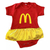 Body de Bebê Mc Donalds Tematico Mesversario Bory Bori Bory Bodi Fantasia