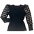 Blusa Manga Longa Infantil Menina Manga Tule, Manga Bufante ,Manga Princesa Blogueira Blogueirinha Mini Diva Canelada - comprar online