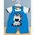 Jardineira / Macacão Infantil Bebe Personagens 3 - 12 meses Monstros s.a Simba Nemo Vaquinha KitKat Stitch, Angel, Ursinho, Pooh - Makarios Moda infantil