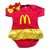Body de Bebê Mc Donalds Tematico Mesversario Bory Bori Bory Bodi Fantasia - Makarios Moda infantil