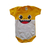 Body Temático Baby Shark Mesversario Bory Amarelo Vermelho Bori Bory Bodi Fantasia - comprar online