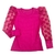 Blusa Manga Longa Infantil Menina Manga Tule, Manga Bufante ,Manga Princesa Blogueira Blogueirinha Mini Diva Canelada na internet