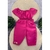 Conjunto Croped e Calça Para Bebê 0 a 5 Meses