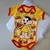 Body De Bebê Temático Magali, Turma da Monica Cascão, Cebolinha, Monica Tematico Mesversario Bory Bori Bory Bodi Fantasia - Makarios Moda infantil