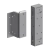 FECHADURA ELETROÍMÃ 300KGF FE 10300 V2 C/ SENSOR DE PORTA - INTELBRAS na internet