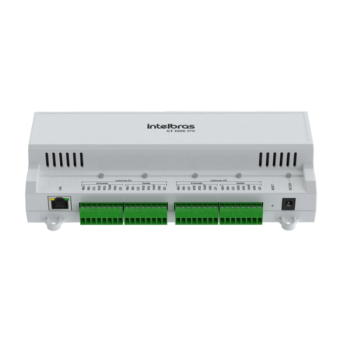 CONTROLADOR DE ACESSO BIOMETRIA, PROXIMIDADE E SENHA CT 3000 2PB - INTELBRAS