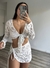 Set Macrame (blanco y beige)