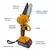 Mini Motosierra Eléctrica Inalámbrica 400w Con Batería Oryx - tienda online
