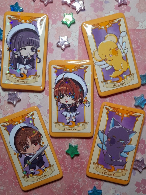 [Bottons retangulares] Card Captor Sakura