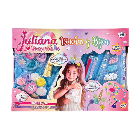 Juliana I Love Unicorns Vinchas y Bijou