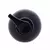 Porta Sabonete Líquido de Vidro Fosco com Pump de Plástico Preto 250ml - Essenciale Decor | Decorações Essenciais