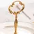 Prato Duplo de Cristal para Doces Pearl Âmbar 19cm/32cm x 24cm - Wolff - loja online