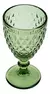 Conjunto 6 Taças de Água de Vidro Bico de Abacaxi Verde 325ml - Lyor - loja online