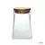 Pote de Vidro Borosilicato com Tampa Escalonada de Bambu 950ml na internet