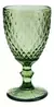 Conjunto 6 Taças de Água de Vidro Bico de Abacaxi Verde 325ml - Lyor - comprar online