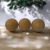 Bola de Natal Decorada C/ Glitter 3 und (Dourado Envelhecido) 8 cm - comprar online