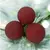 Bola de Natal Decorada C/ Glitter 6 und (Vermelho Marsala) 6 cm - comprar online