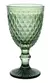 Conjunto 6 Taças de Água de Vidro Bico de Abacaxi Verde 325ml - Lyor na internet