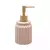 Conjunto 2 Peças para Banheiro de Cerâmica Stripes Nude - Lyor - comprar online