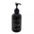 Porta Creme de Vidro Fosco com Pump em Plástico Preto 250ml na internet