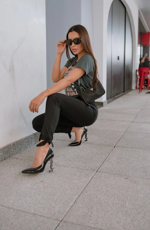 Calça Cropped Lavínia - comprar online