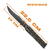 Cuchillo Mariposa Balisong Nieto Ninhja Negro Verde-6393 en internet