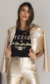 JAQUETA CROPPED JIMMY PLOCK ROCK GOLD