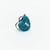 Charm Corazon azul turquesa con llave - comprar en línea