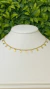choker com medalha banhada a ouro 18k na internet