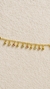 pulseira infantil gotinhas de alegria banhado a ouro 18k