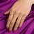 ANEL SKINNY FLOR BANHADO A OURO 18K - WCERQUEIRA LTDA