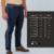 Calça social masculina gazo alfaiataria premium lycra tech comfort