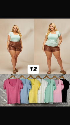 Kit 2 Blusas Plus Size 44/52 - comprar online