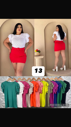 Kit 2 Blusas Plus Size 44/52 - comprar online