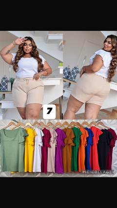 Kit 2 Blusas Plus Size 44/52 na internet