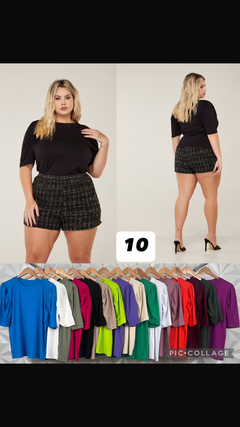 Imagem do Kit 2 Blusas Plus Size 44/52