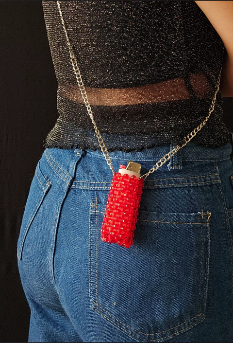 Porta Isqueiro - Vermelho - Fúria