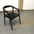 SILLA MANUEL LUSTRE NEGRO