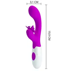 Vibrador Ponto G Butterfly Kiss 30 Vibrações Pretty Love - loja online