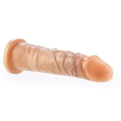 Pênis Ultra Realístico Maciço 18,5 X 4,2Cm Linha Real Dick Sexy Fantasy na internet