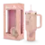 Stanley x Barbie Legends Flowstate Quencher 80S Peaches ‘N Cream 40 Oz Tumbler *bajo pedido* - comprar en línea