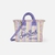 Mini bolso Saint Barth con estampado a rayas