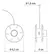 Imagem do Carretel Com Fio De Nylon 1,8mm 8m Para Cortador De Grama Tramontina Ap500 Ap600 Ap700 Ap1000 Ap1500t 78799/463