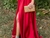 Vestido Vermelho saia godê esvoaçante - comprar online
