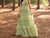 Vestido Verde Menta fitado, com aplicações de Mini babados na saia!