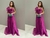 Vestido Fuscia todo em tule italiano, possui max laço removível! - SILVIA FURLANETTO