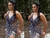 Vestido Azul Pedraria - loja online