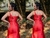 Vestido Vermelho Sofisticado na internet